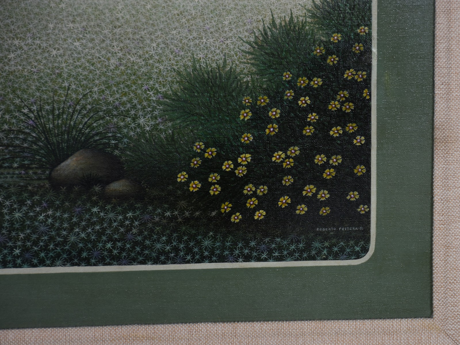 Roberto Feitosa (1943), Paisagem Verde - foto 2 de 4
