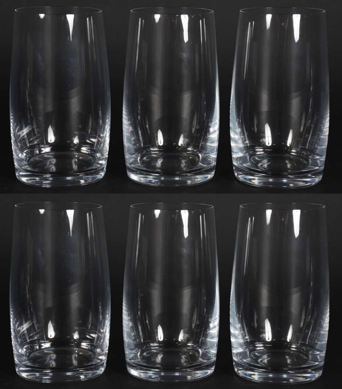 Seis copos de cristal para long drink, 380 ml. - foto 2 de 2