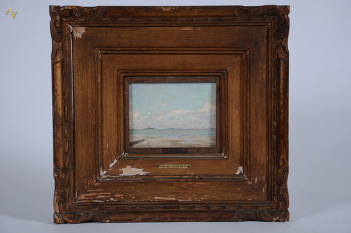 E. GANZ - Marinha - osm - 10 x 13