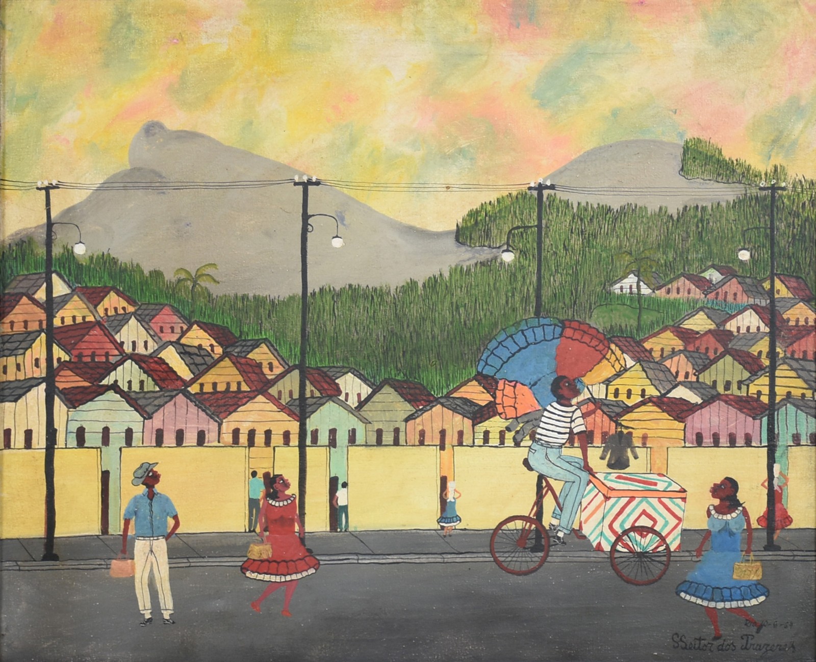 Heitor dos Prazeres (1898-1966), Favela Do Pasmado - foto 1 de 4