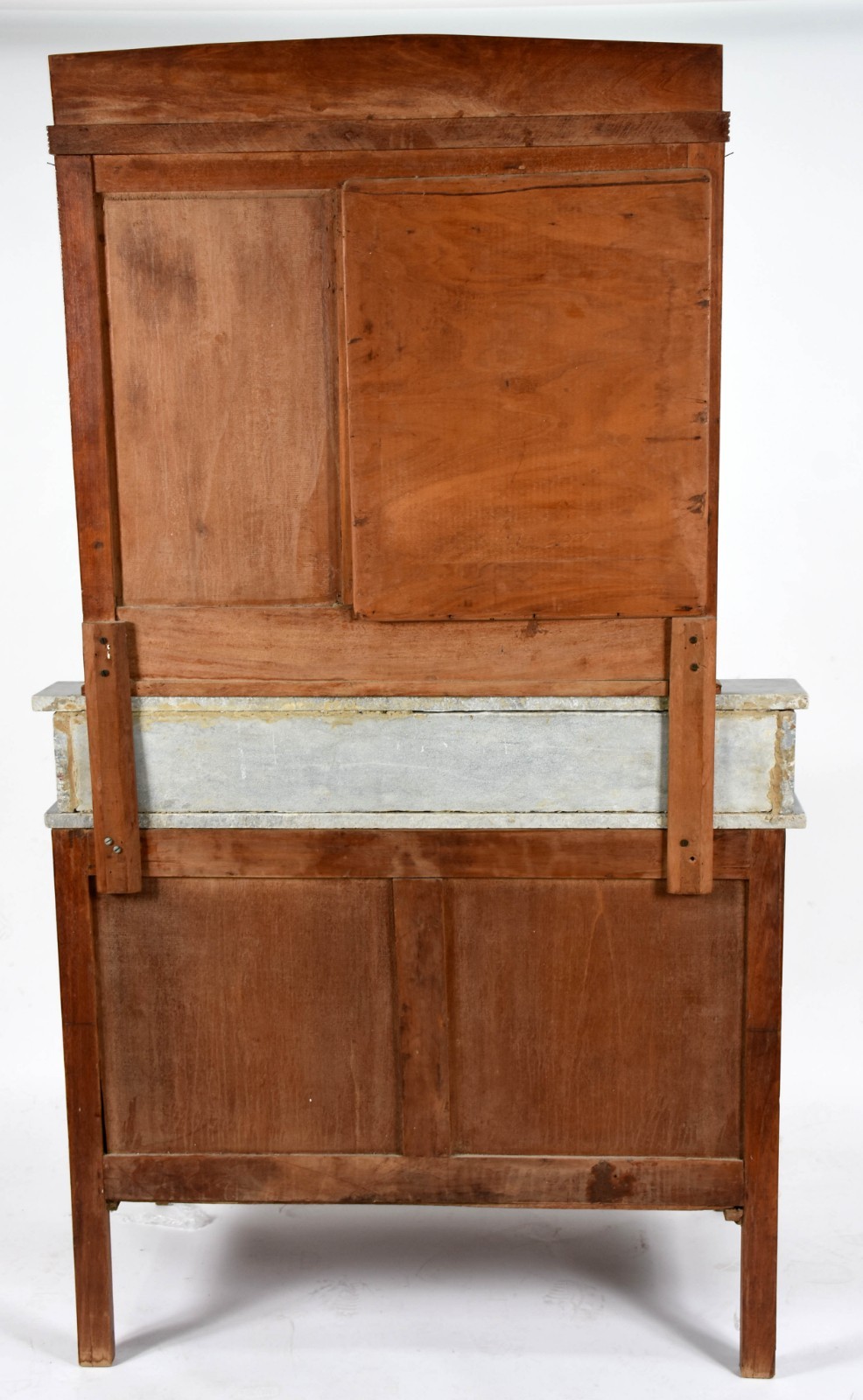 Móvel comoda/toilette de madeira nobre com dois gavetões e duas... - foto 4 de 4