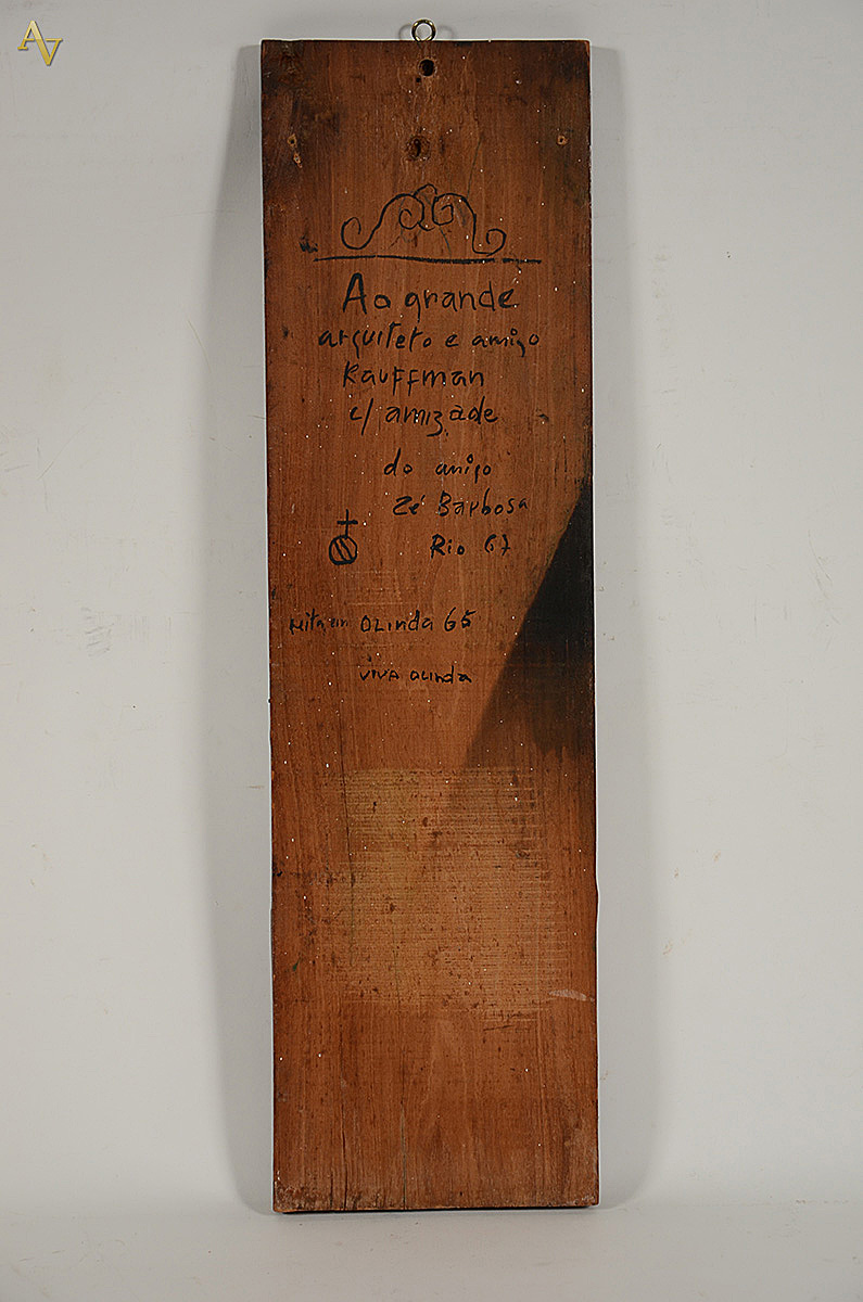 ZÉ BARBOSA - Figura - 74 x 21 - 1967 - foto 2 de 2