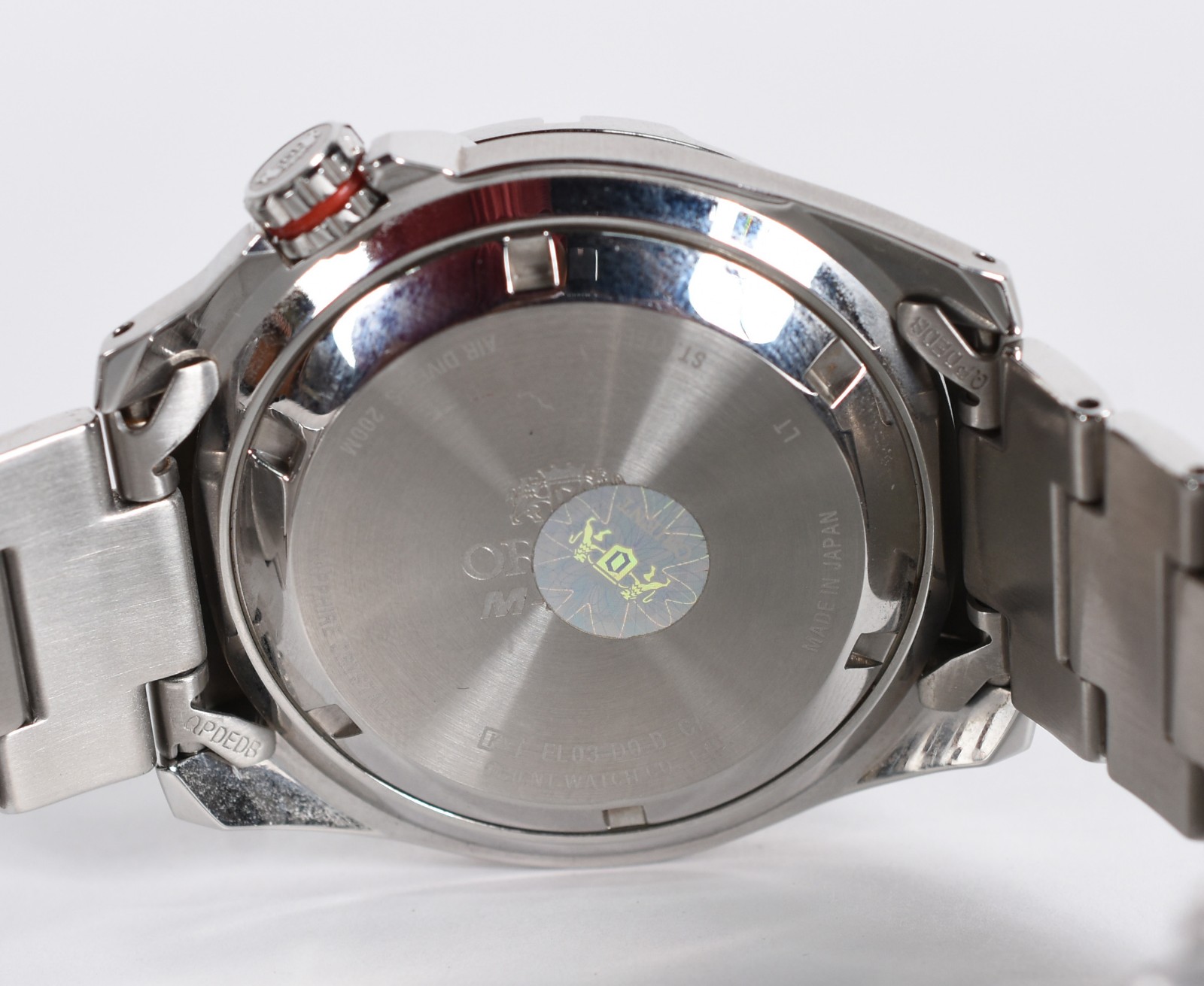 Relógio Orient com pulseira de aço, automático (funcionando). - foto 4 de 5