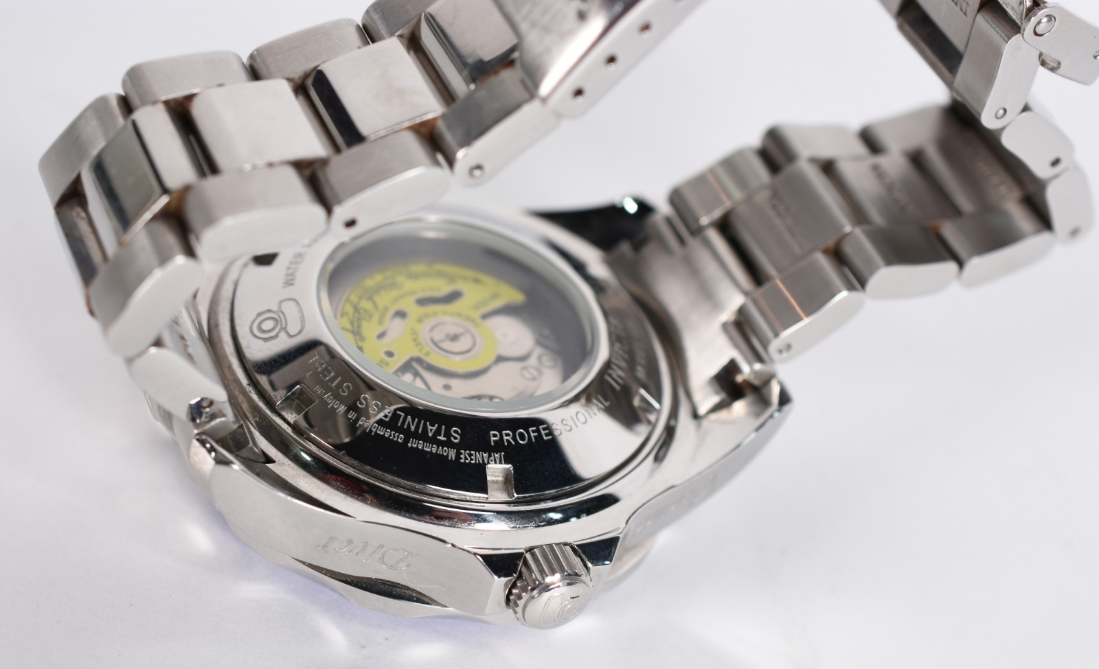 Relógio Invicta com pulseira a aço, automático (funcionando). - foto 8 de 8