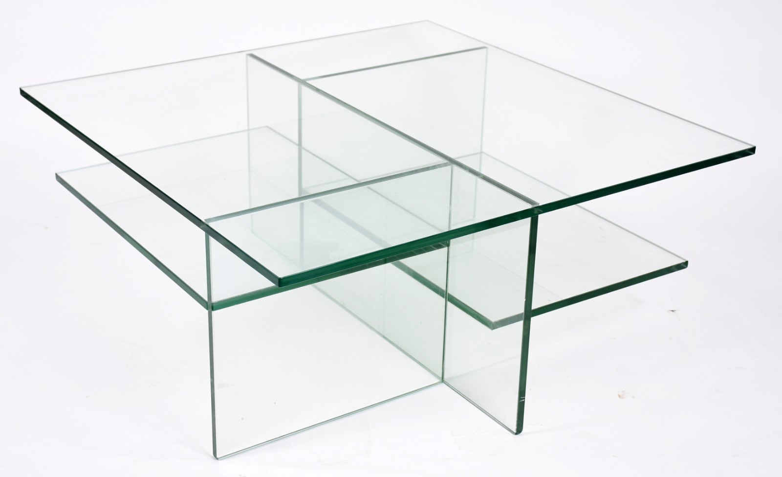 Mesa de centro de vidro em diferentes alturas. - foto 4 de 5