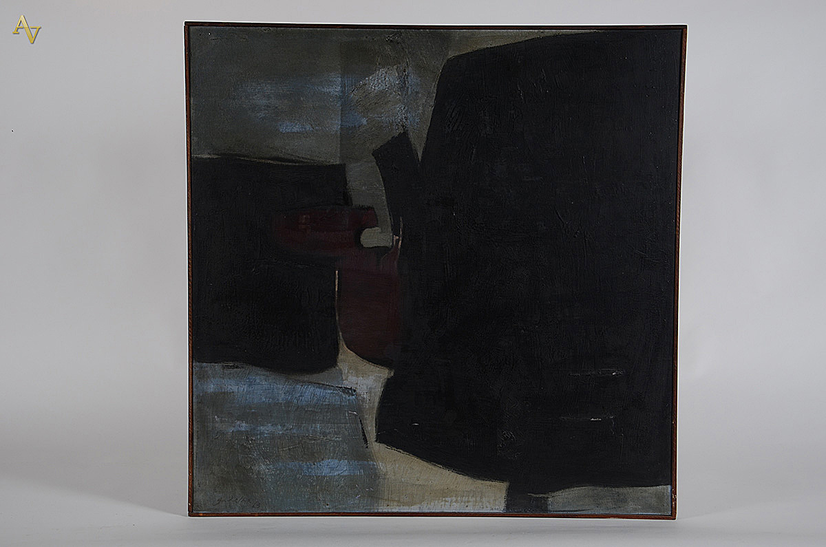 GADELHA, ALMIR - Abstrato (carimbo no verso do XI Salão Nacional de... - foto 1 de 5