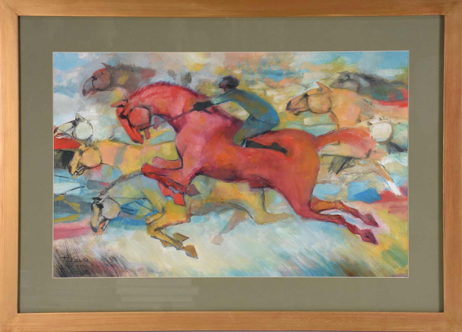 Enrico Bianco (1918-2013), Cavalgada - foto 1 de 3