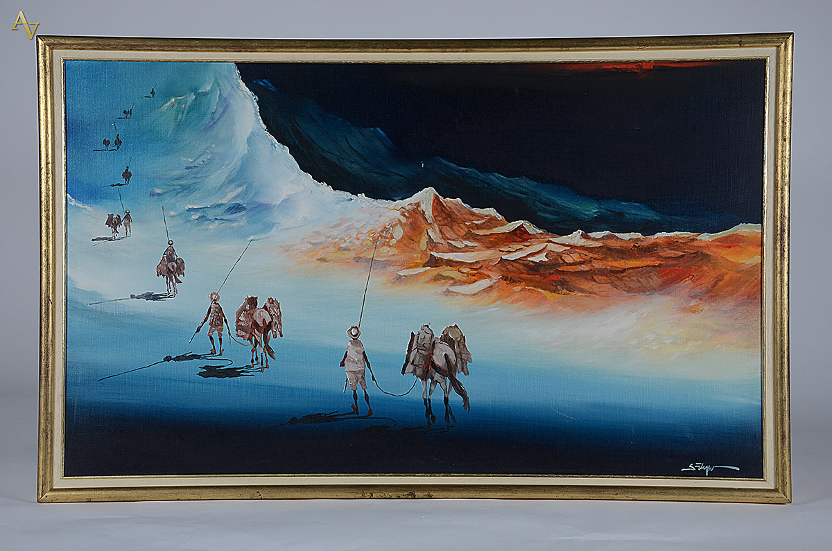 SATYRO MARQUES - Caminho de cristal - ost - 60 x 100