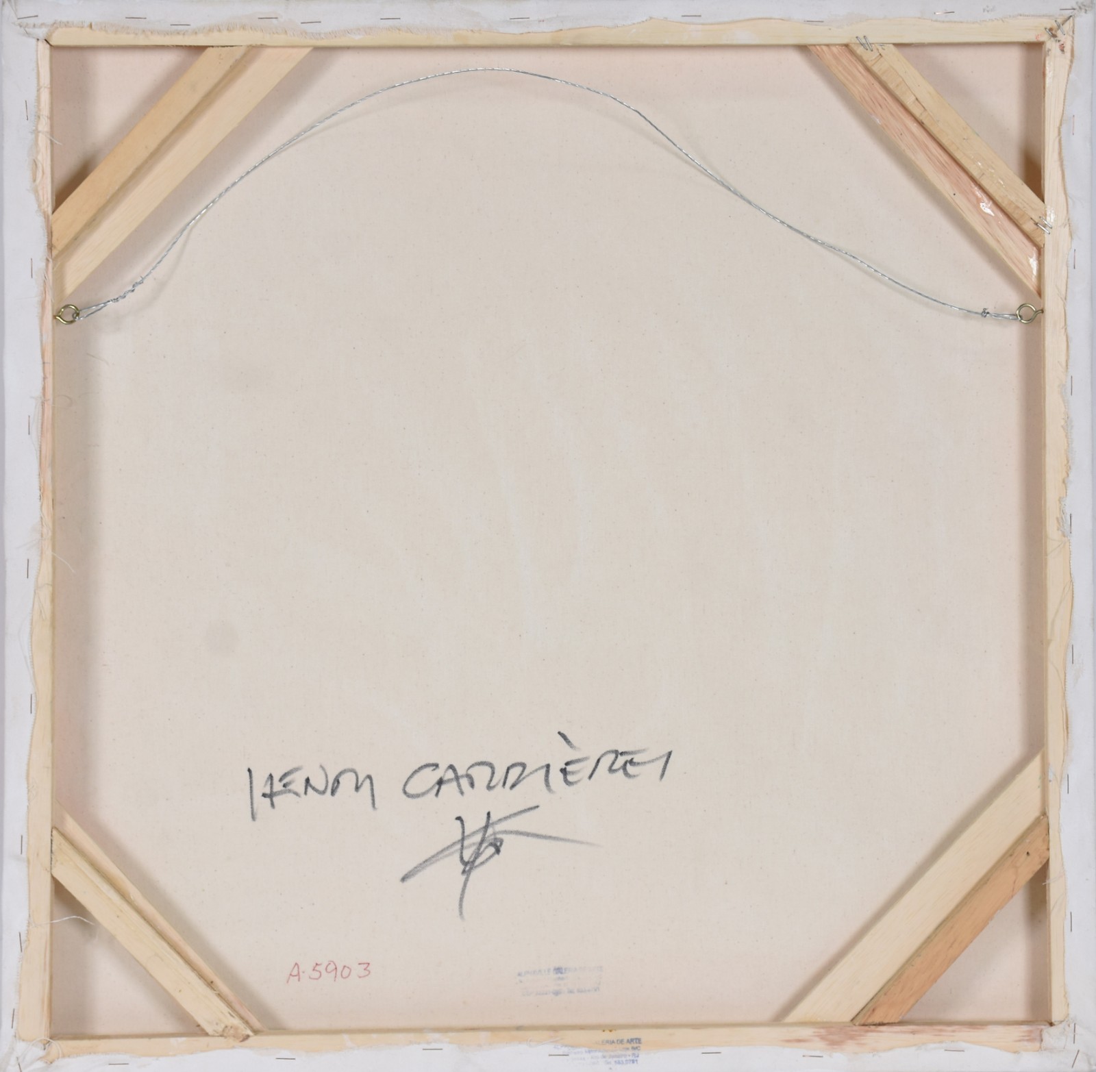 Henri Carrières (1947), Abstrato - foto 2 de 3