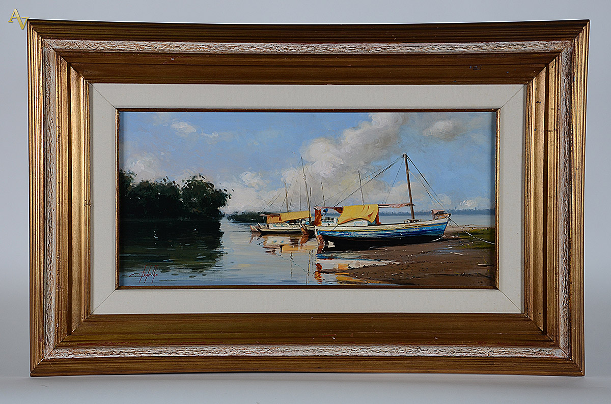 RAIMUNDO BOTELHO - Barco do Maranhão - ost - 35 x 75 - 2005