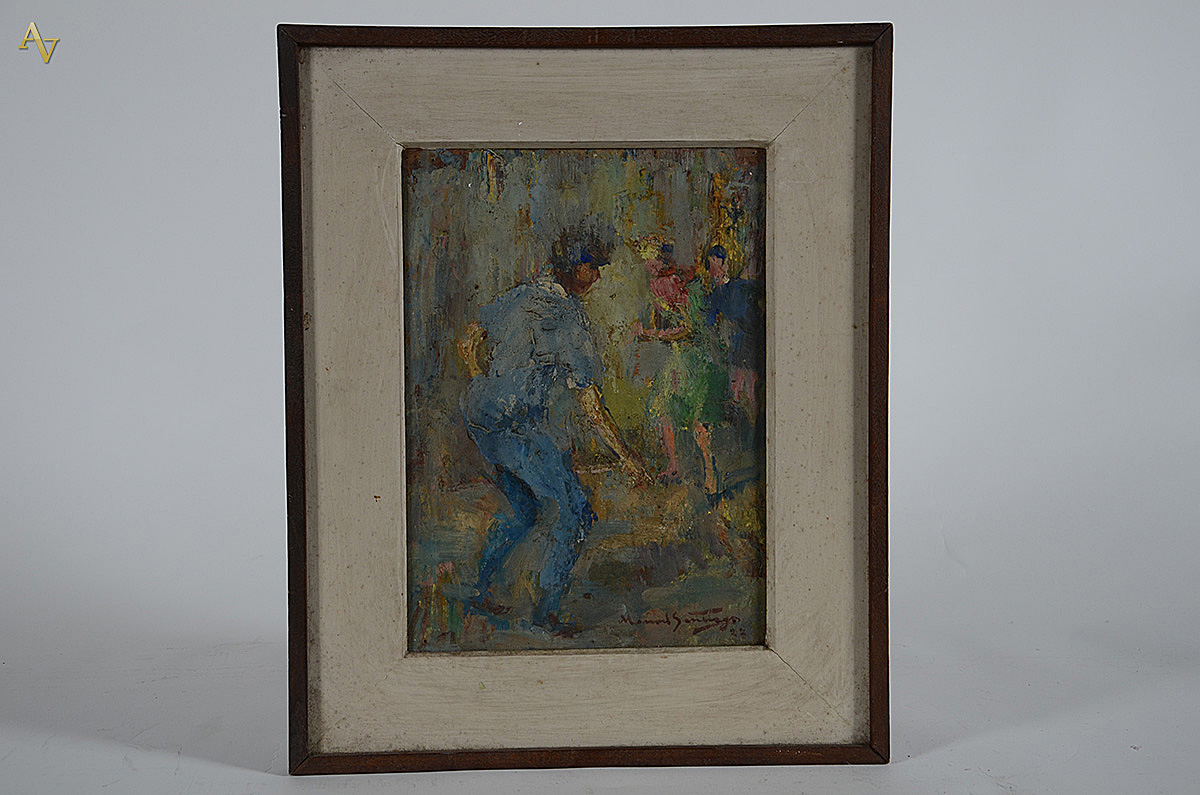 MANOEL SANTIAGO - Figuras - ose - 32 x 23
