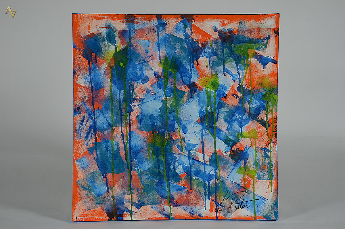 LUCIA PRATES - Abstrato - ost - 60 x 60