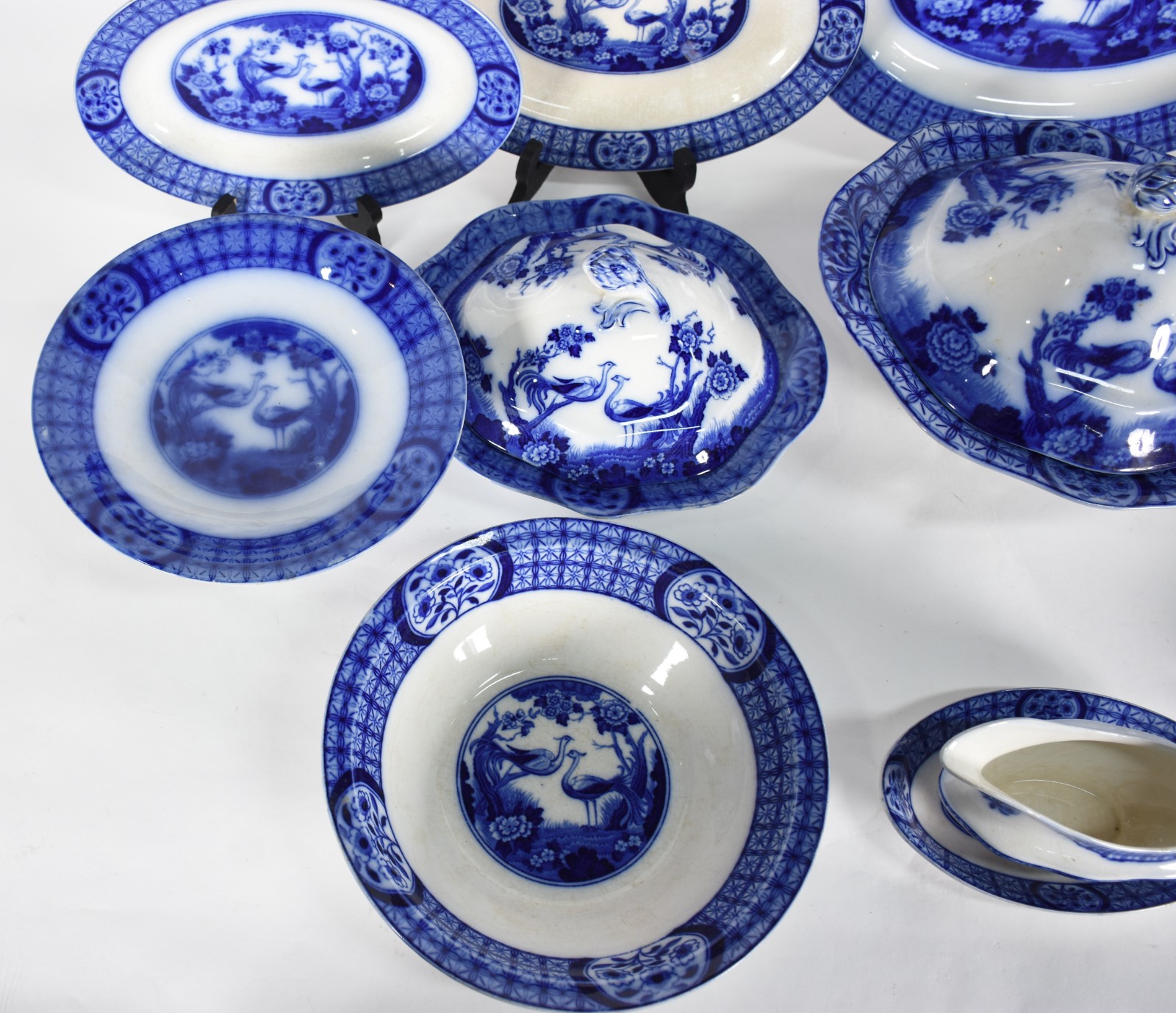 Serviço de jantar de faiança inglesa Mongolia, Johnson Bros, nas... - foto 5 de 10