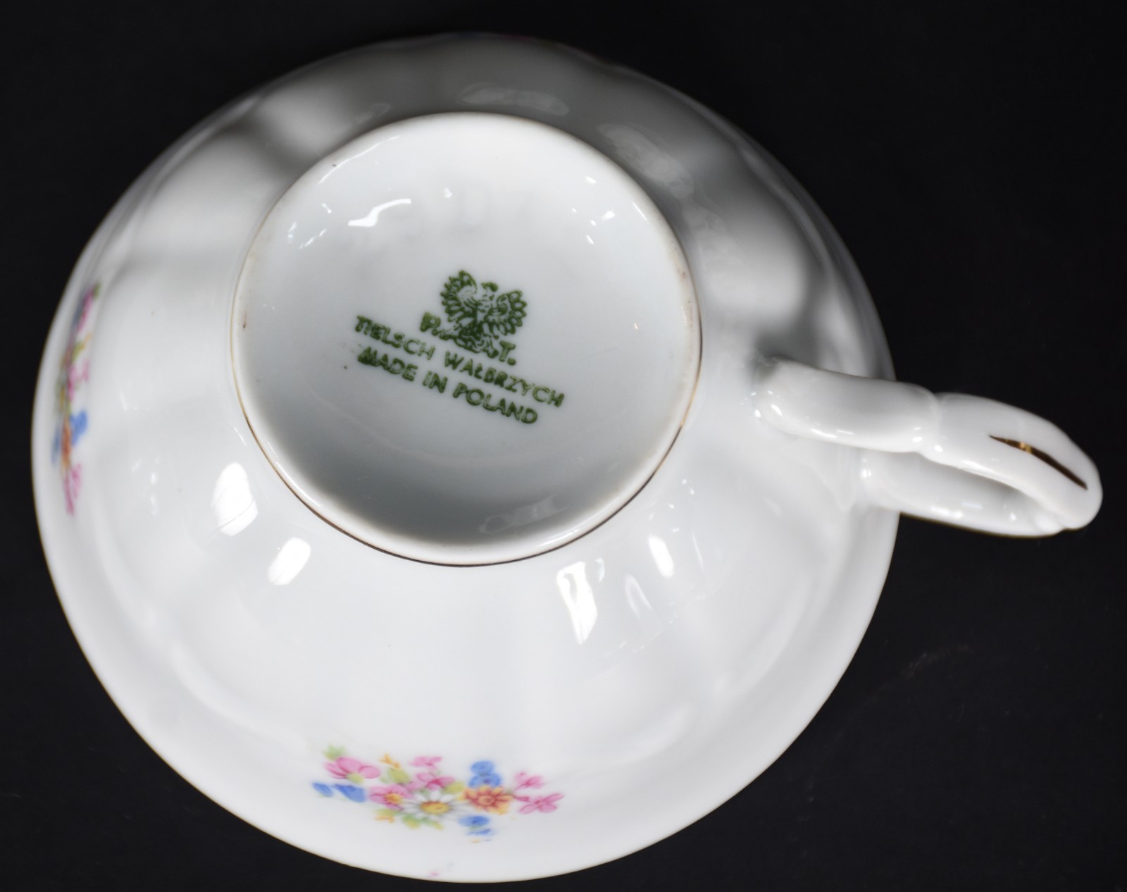 Serviço de chá e café de porcelana polonesa Tielsch Walbrzych na cor... - foto 4 de 6