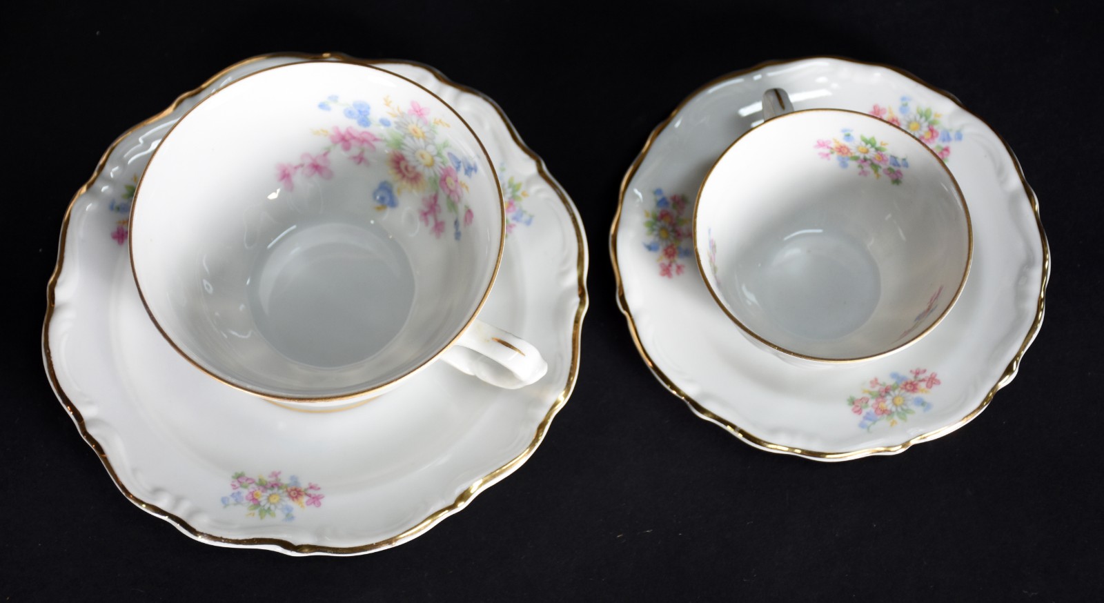 Serviço de chá e café de porcelana polonesa Tielsch Walbrzych na cor... - foto 5 de 6