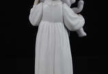 Estatueta de porcelana espanhola NAO, Lladro - ... - Estatueta de porcelana espanhola NAO, Lladro - Altura 19 cm.