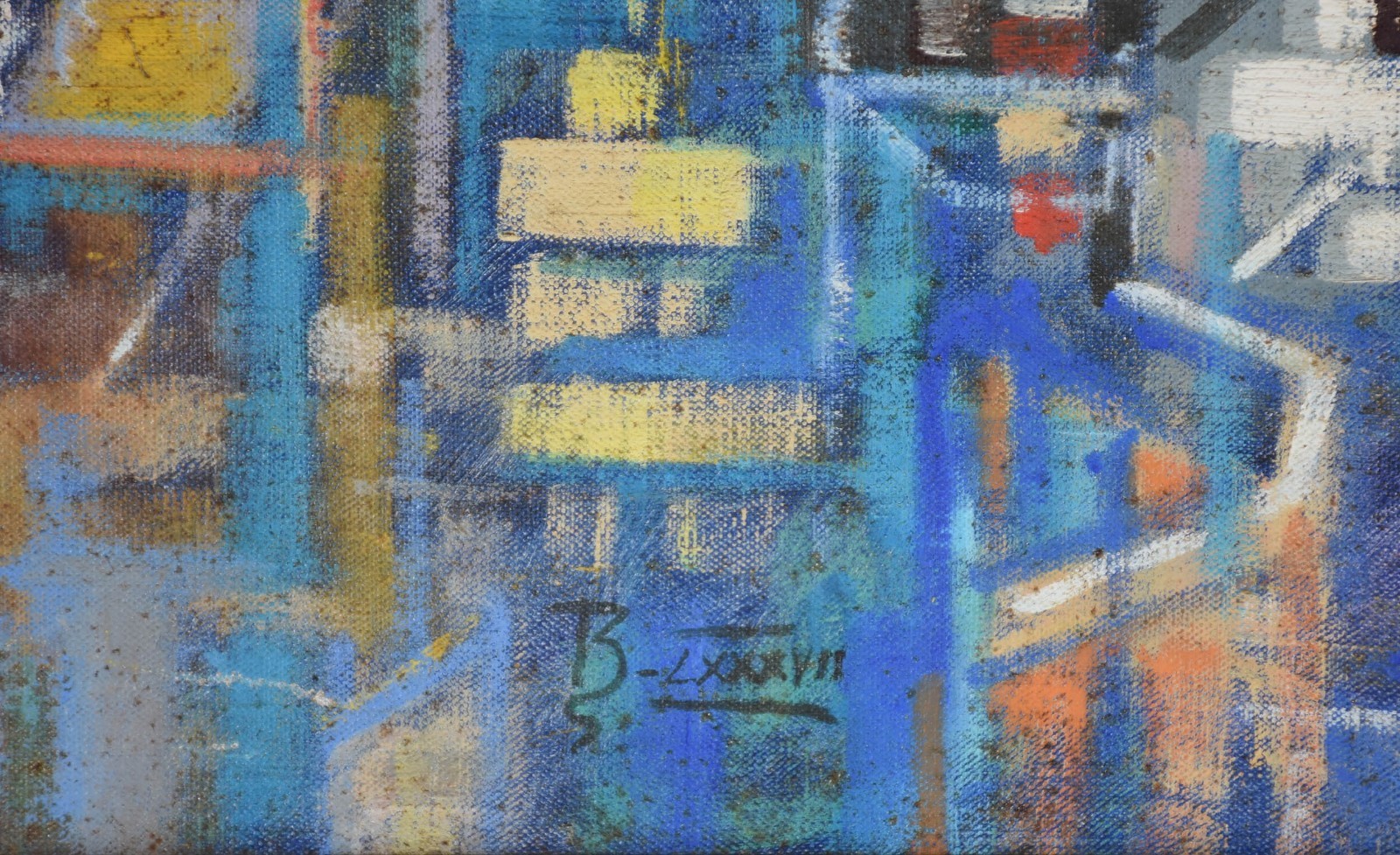 Benjamin Silva (1927), Cidade em Azul III - foto 3 de 4