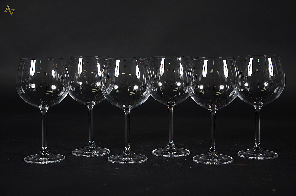 Seis cálices para vinho feitio balloon - foto 1 de 2