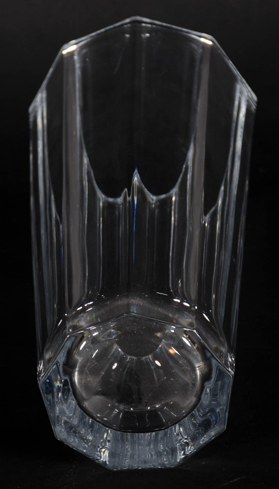 Vaso de cristal facetado. - foto 4 de 4