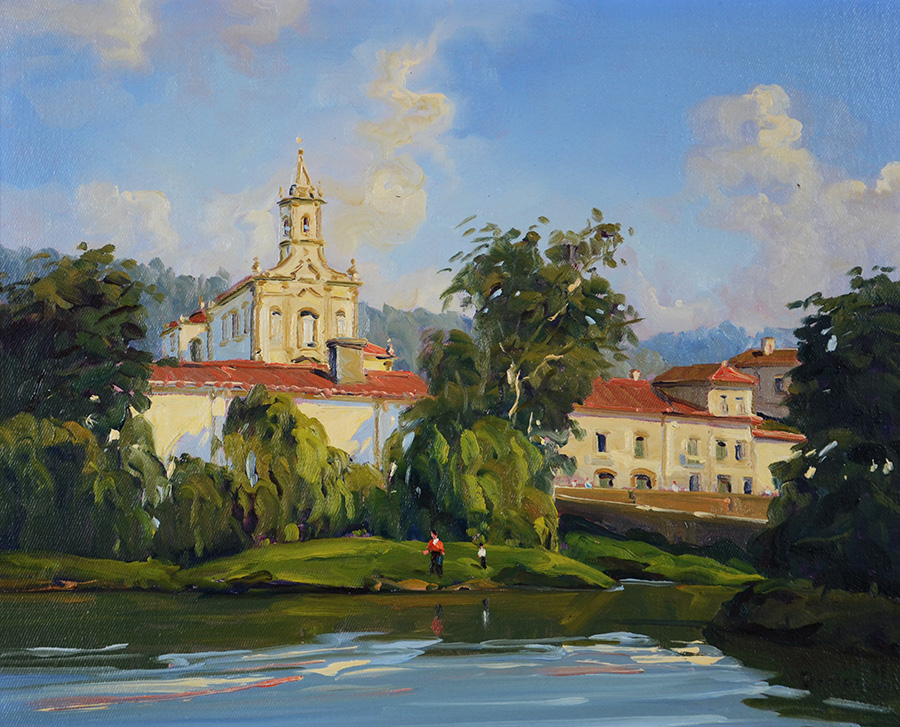 BENIGNO - Arcos de Valdevez - Portugal - ost - 33 x 42 datado 1995 - foto 1 de 2