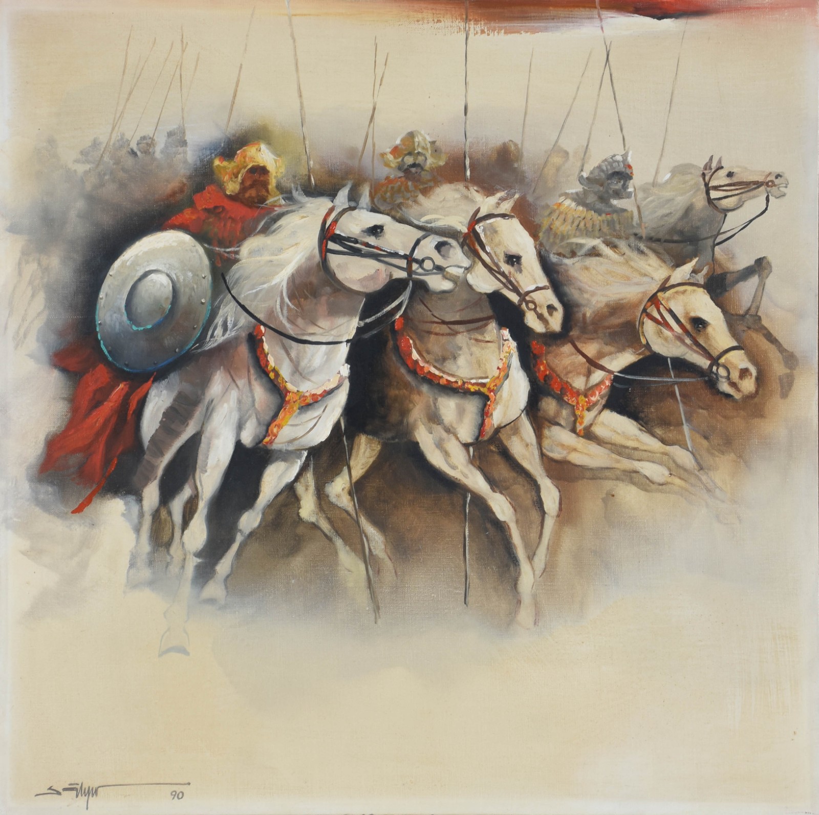 Satyro Marques (1935), Série Épica - foto 1 de 4