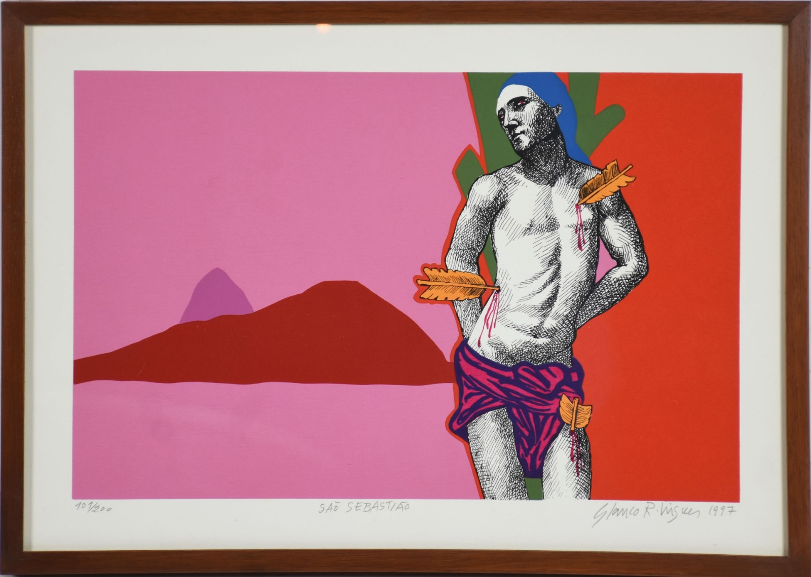 Glauco Rodrigues  (1929-2004), São Sebastião - foto 2 de 6