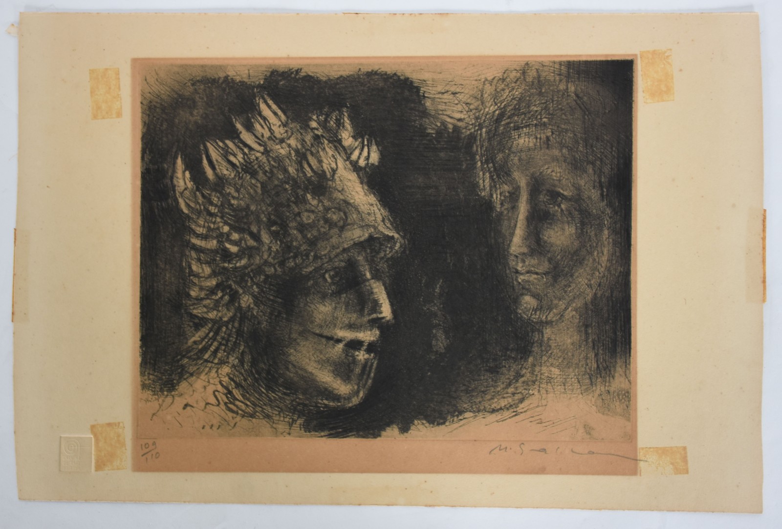 Marcelo Grassmann (1925-2013), Figuras - foto 1 de 4