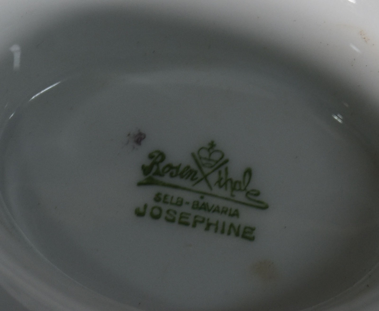 Aparelho de jantar de porcelana Rozenthal composto de: 22 pratos... - foto 4 de 7