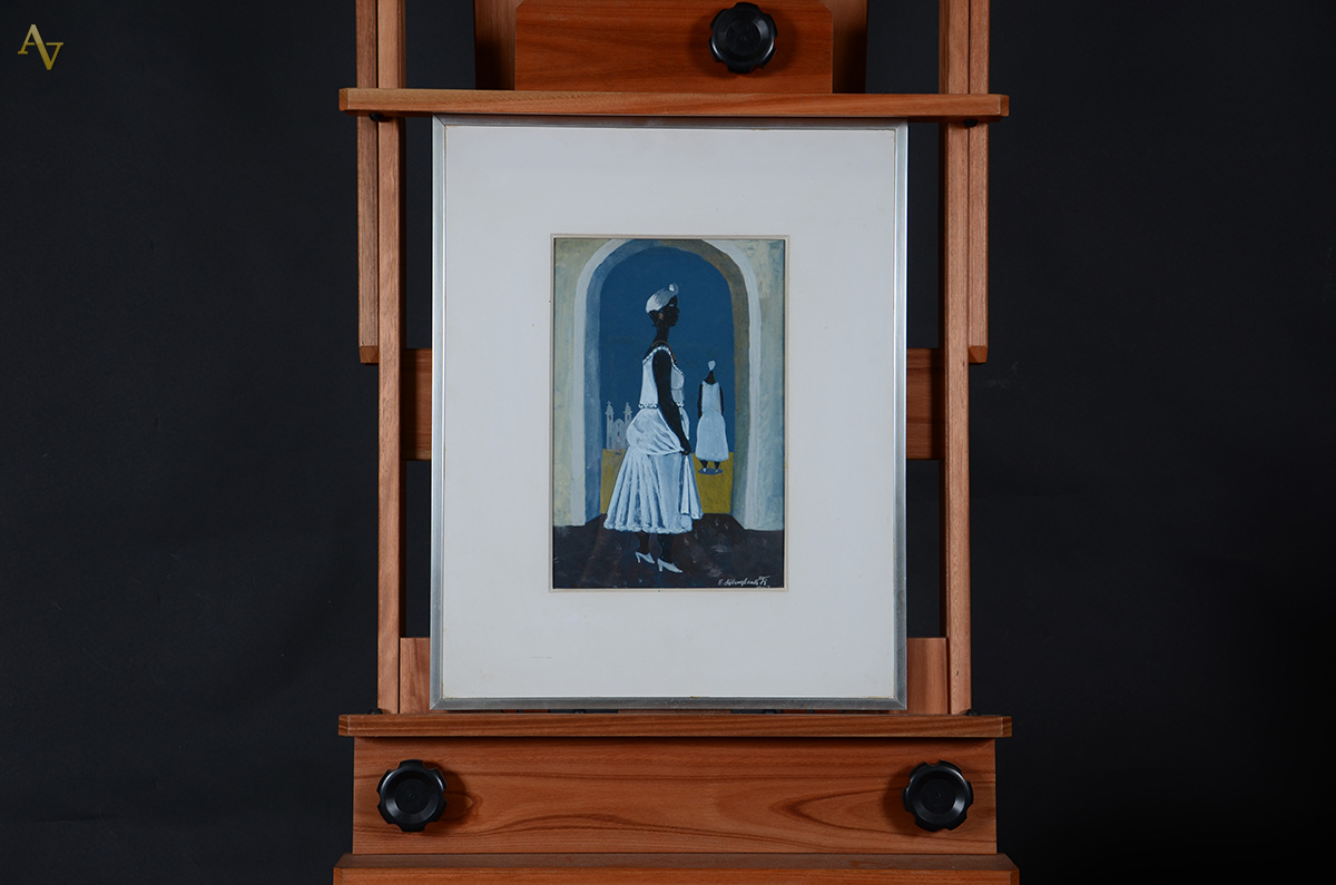 DI CAVALCANTI, Emiliano (1897-1976) - Baianas - Guache - 35 x 23... - foto 2 de 2