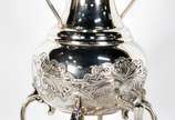 Samovar de metal prateado estilo ingles. - Samovar de metal prateado estilo ingles.