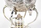 Samovar de metal prateado estilo ingles. - Samovar de metal prateado estilo ingles.
