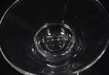 Seis taças para vinho em demi cristal. - Seis taças para vinho em demi cristal.