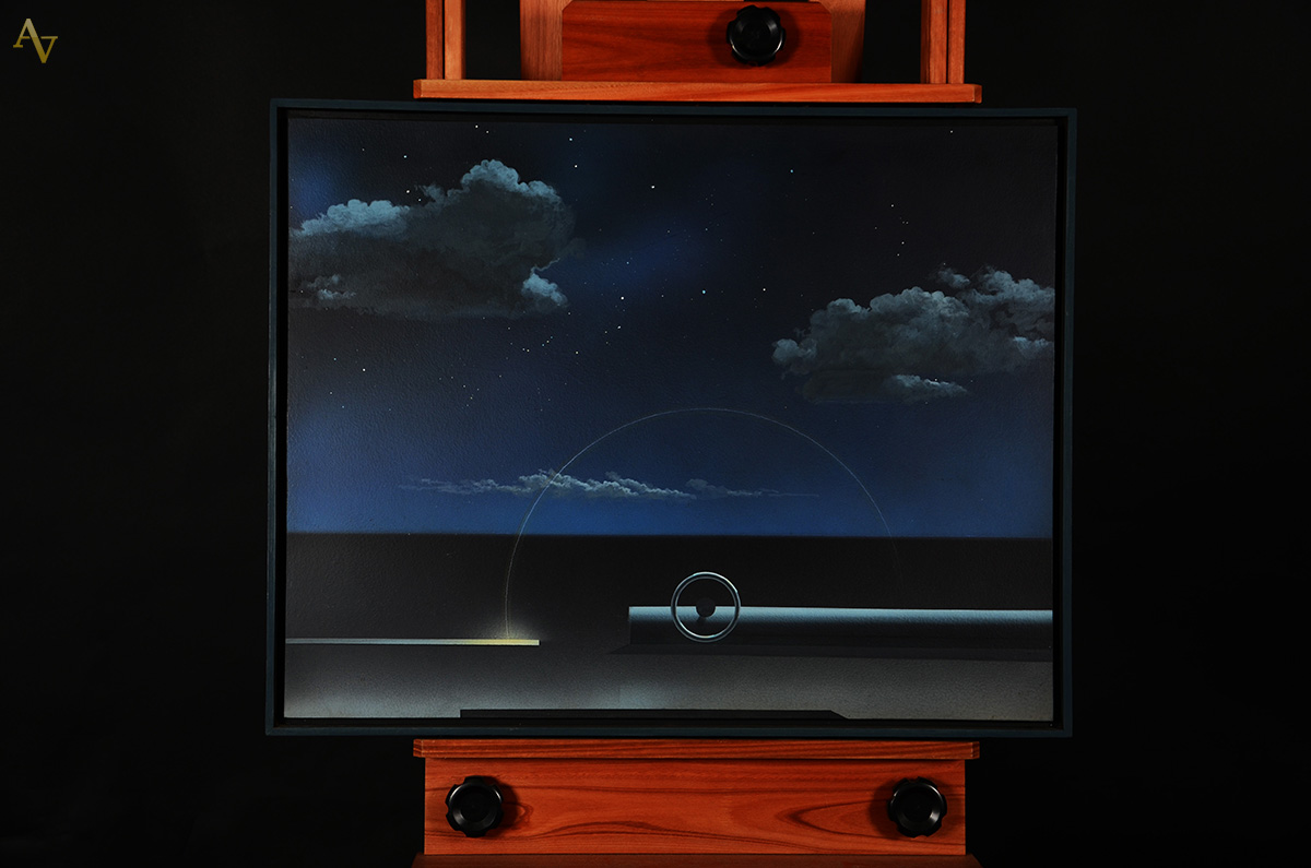 IVAN FREITAS - Paisagem - ose - 70 x 90 - Datado1989