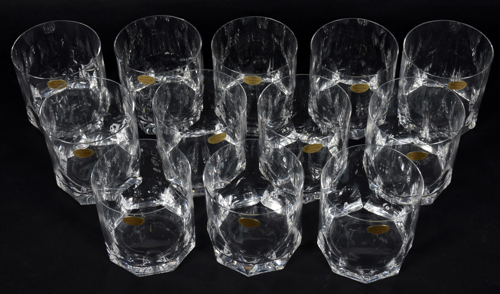 Doze copos de cristal para whisky. - foto 2 de 4