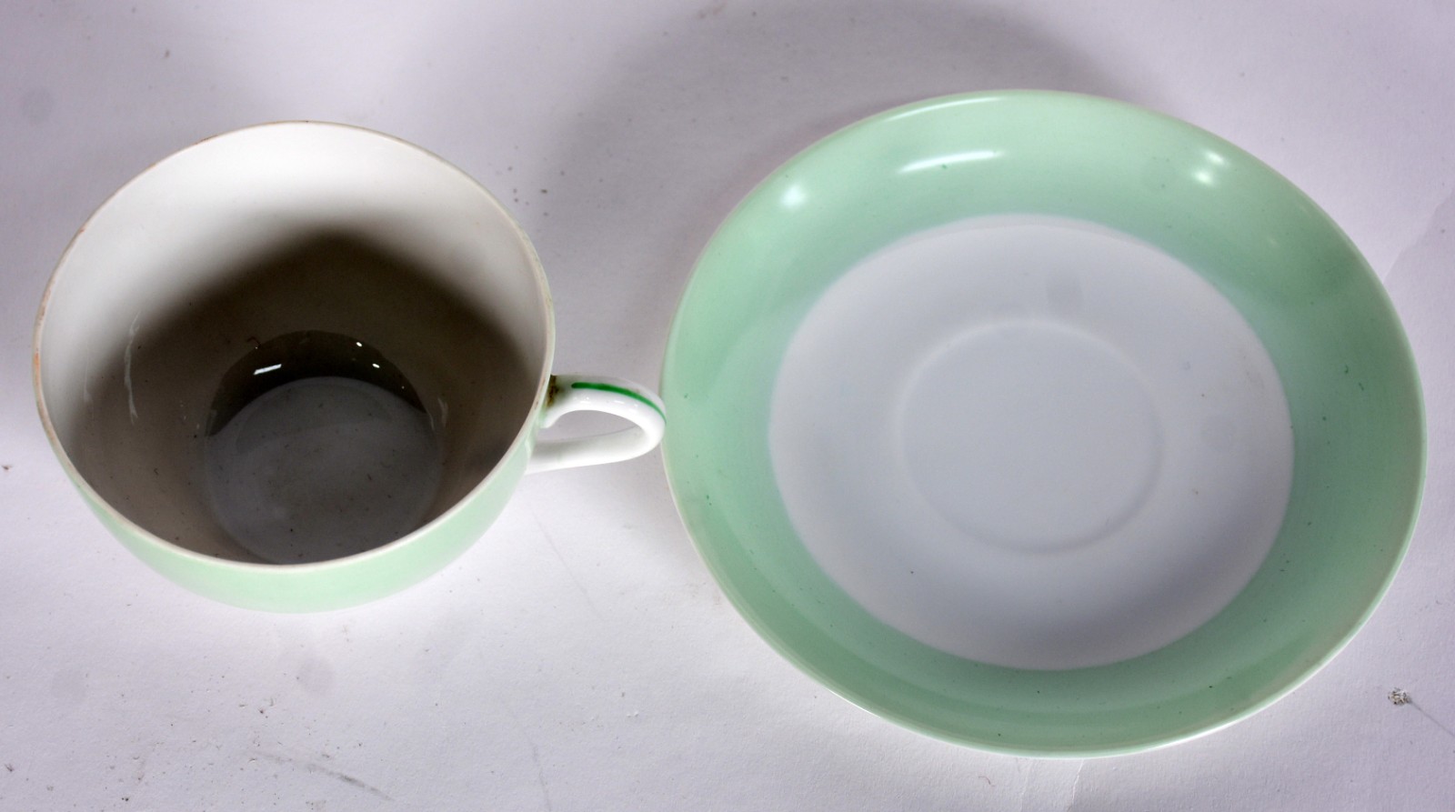 Serviço de chá de porcelana japonesa Noritake, composto de: 6 xícaras... - foto 4 de 5