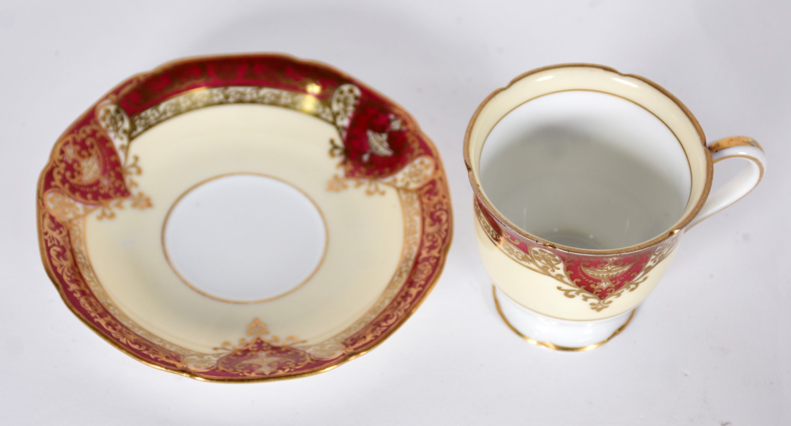 Serviço de café de porcelana Noritake composto de: 6 xícaras com... - foto 4 de 4