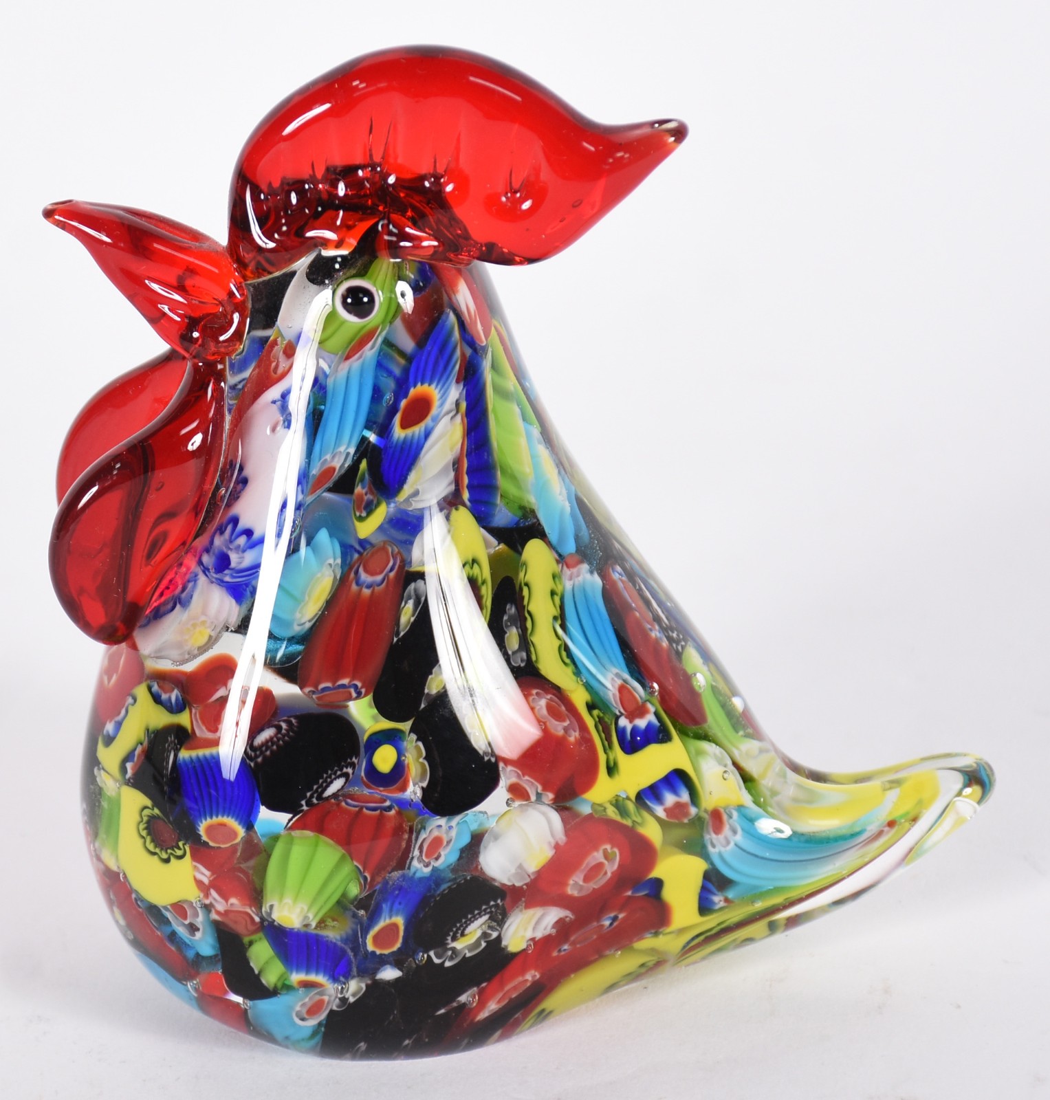 Galo de murano Millefiori. - foto 2 de 3