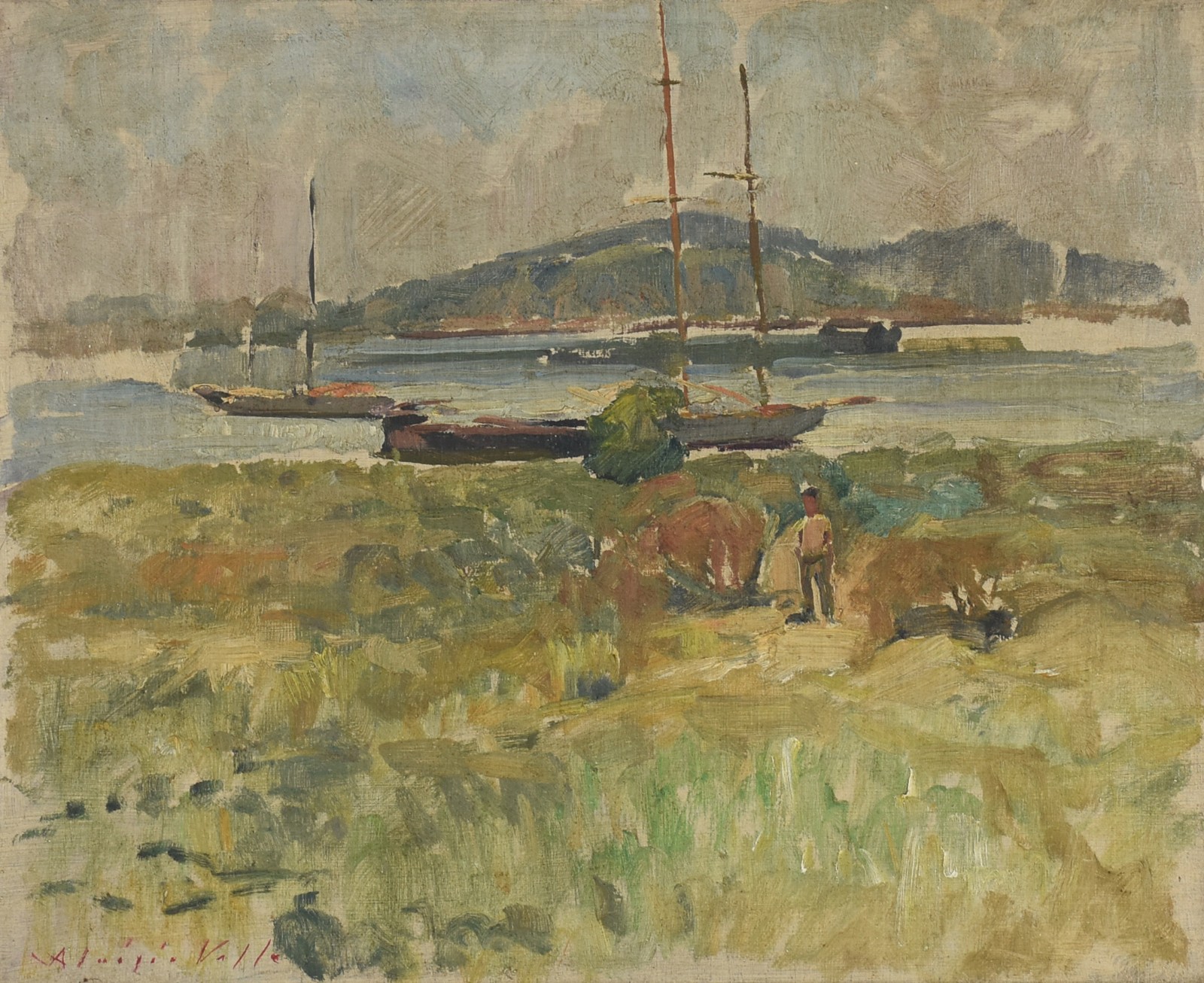 Aluízio do Valle (1906-1988), Estaleiro - foto 1 de 5