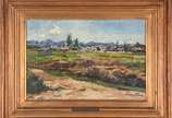 Oswaldo Teixeira (1905-1974), Paisagem - Sepeti... - Óleo sobre madeira. Ex-coleção da família do artista.