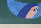 Alfredo Volpi (1896-1988), Madona com Menino - Serigrafia tiragem 36/100.