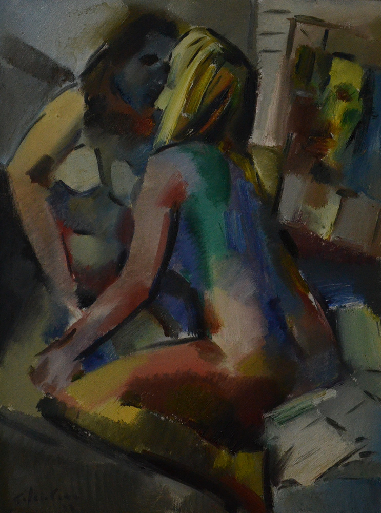TOLENTINO - Figuras - ost - 61 x 46 - foto 1 de 2