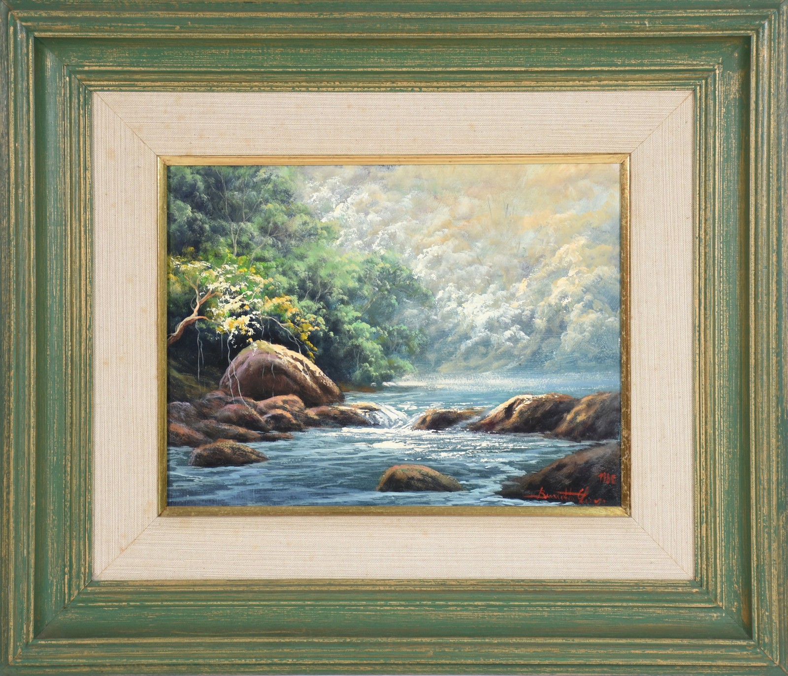 Benedito Luizi (1933-2010), Paisagem com Riacho - foto 2 de 4