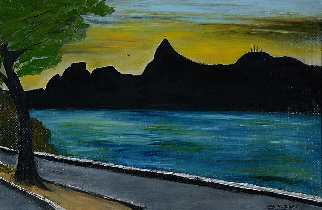 SANDRO BILHÓ - Lagoa Crepúsculo - ose - 60 x 40 - 2010 - foto 1 de 2