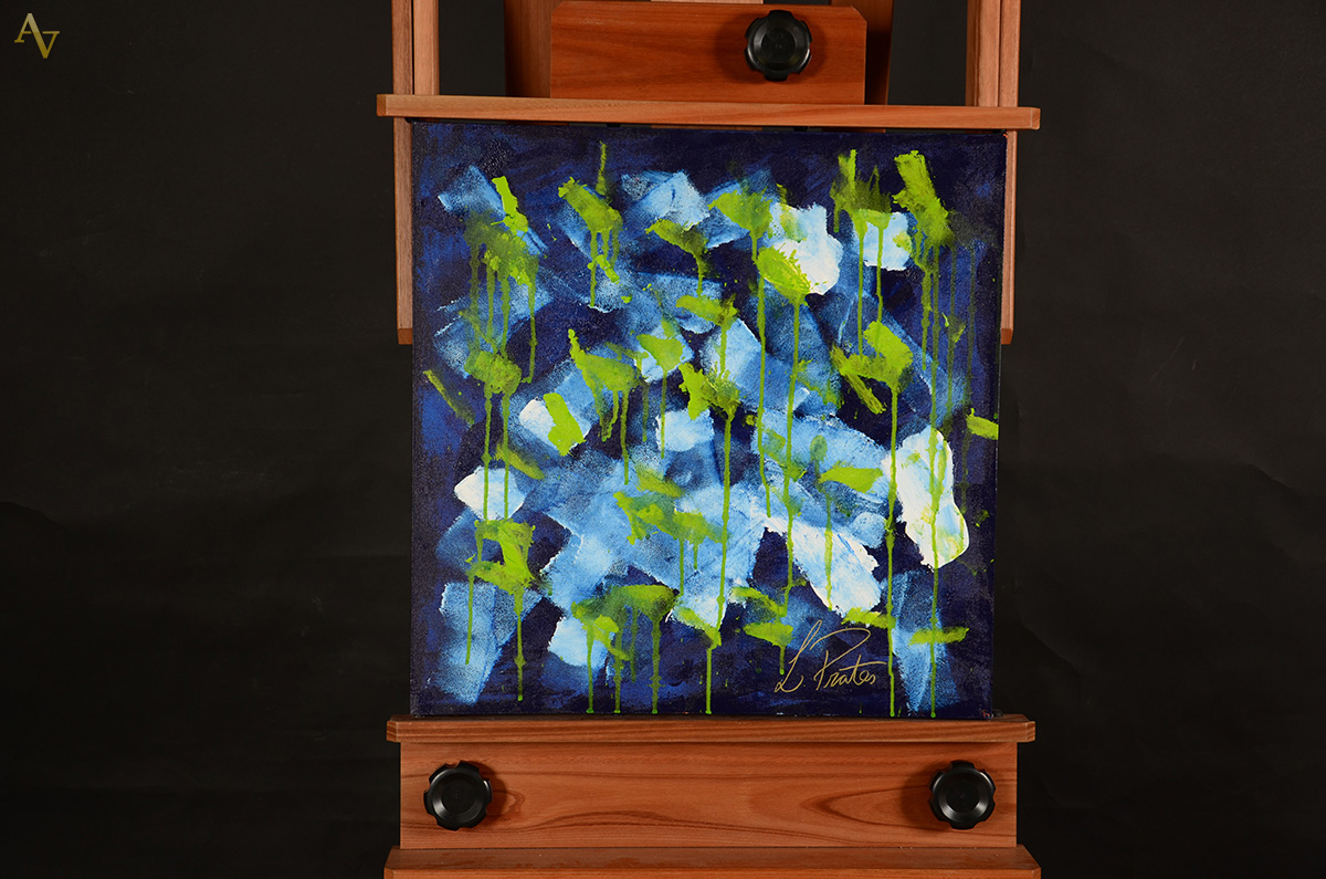 LUCIA PRATES - Abstrato - ost - 60 x 60 - foto 2 de 2