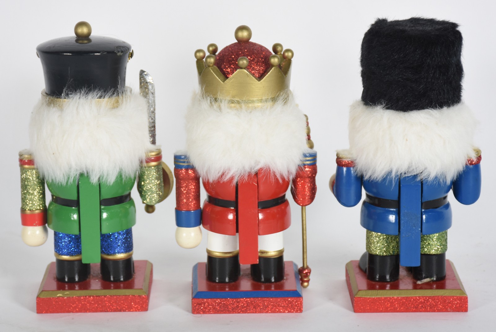 Enfeite de Natal - Três pequenos bonecos "quebra-nozes". - foto 4 de 4