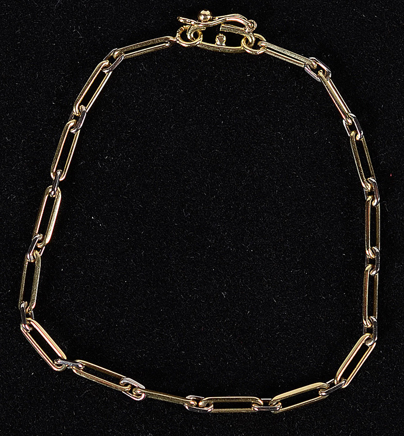 Pulseira de ouro 18 k - 4,8 g