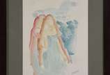 Noemia Mourão (1912-1992), Figuras - Técnica mista com aquarela.