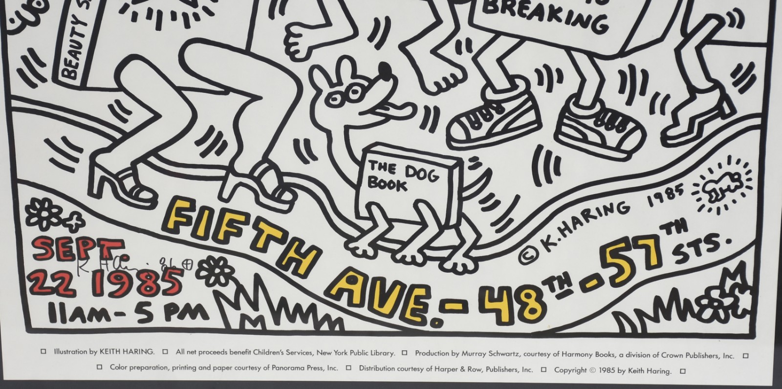 Keith Haring (1958-1990), New York is Book Country - foto 3 de 5