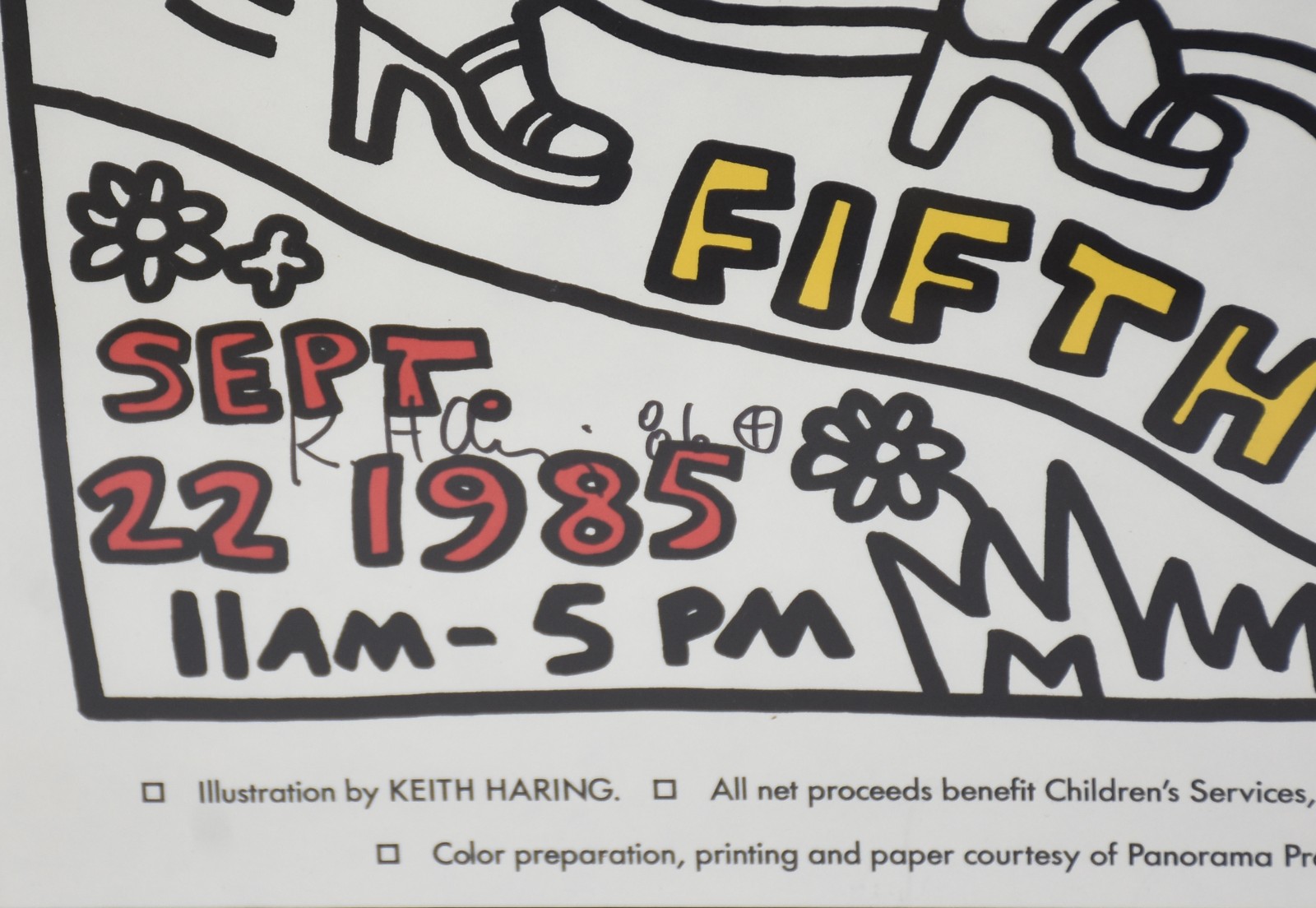 Keith Haring (1958-1990), New York is Book Country - foto 4 de 5