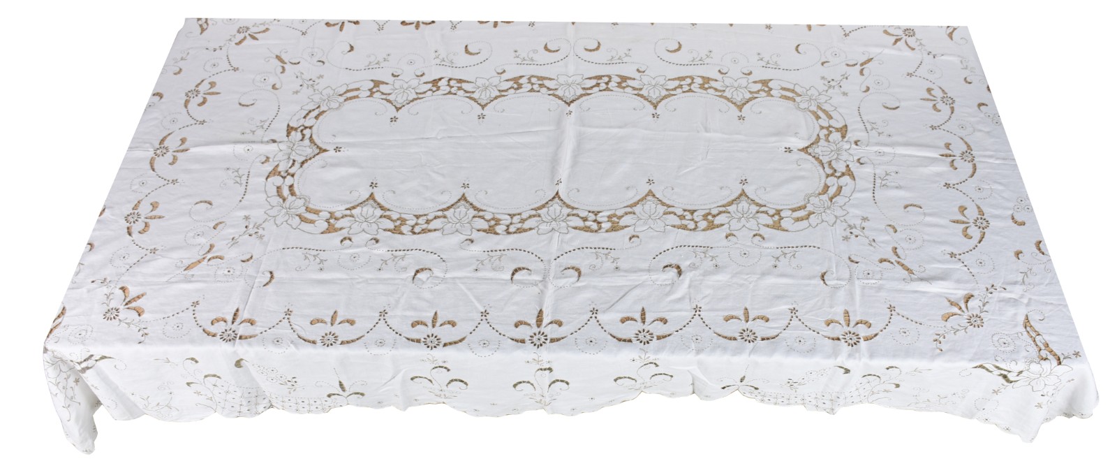 Toalha de mesa portuguesa da Ilha da Madeira com bordados (com... - foto 1 de 3